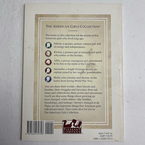 American Girl Book 1 Meet Addy Connie Porter Paperback 1st Edition Vintage 1993 - Picture 5 of 5